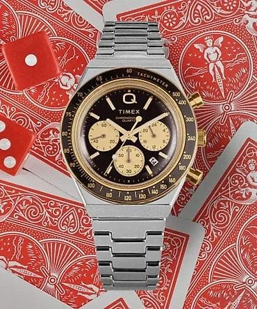 AKCIJA - TIMEX Q Timex Chronograph TW2W64200UK - 40mm - Crna Potpuno na lalafo.rs — 2 AKCIJA - TIMEX Q Timex Chronograph TW2W64200UK - 40mm - Crna Potpuno — 2