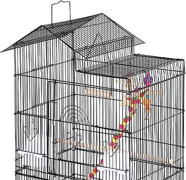 dve suknje po: Veliki kavez za ptice sa opremom - Prostran višespratni kavez od na lalafo.rs — 3 dve suknje po: Veliki kavez za ptice sa opremom - Prostran višespratni kavez od — 3
