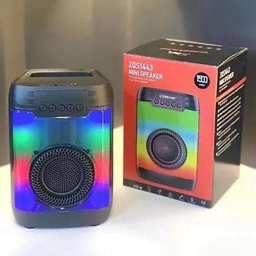 ZQS1443 Mini Speaker – prenosni Bluetooth zvučnik sa RGB osvetljenjem na lalafo.rs ZQS1443 Mini Speaker – prenosni Bluetooth zvučnik sa RGB osvetljenjem