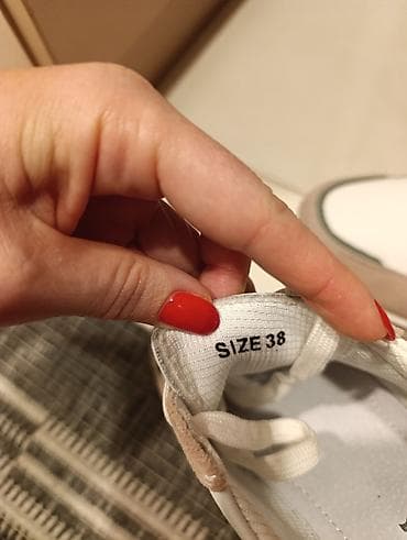 Ženske patike sa platformom - Dizajn: kombinacija bele kože sa na lalafo.rs — 6 Ženske patike sa platformom - Dizajn: kombinacija bele kože sa — 6