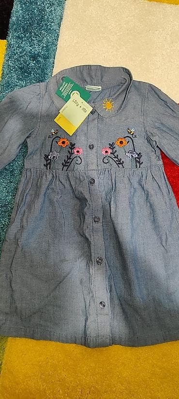 NOVO Teksas haljinica 18-24 meseci - sa etiketom na lalafo.rs — 1 NOVO Teksas haljinica 18-24 meseci - sa etiketom — 1