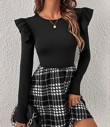 Bluza na karnere. crna,braon,svetlo plava,teget,pink,borda,crvena,roza na lalafo.rs Bluza na karnere. crna,braon,svetlo plava,teget,pink,borda,crvena,roza