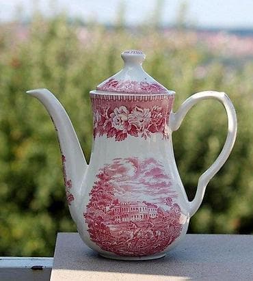 Antiques: Red transferware H Aynsley & Co England's Heritage ORIGINAL. Made at lalafo.rs — 5 Antiques: Red transferware H Aynsley & Co England's Heritage ORIGINAL. Made — 5