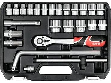 Pneumatski alati i kompresori: Set nasadnih ključeva YATO 1/2" - Profesionalni komplet u čvrstom na lalafo.rs — 2 Pneumatski alati i kompresori: Set nasadnih ključeva YATO 1/2" - Profesionalni komplet u čvrstom — 2