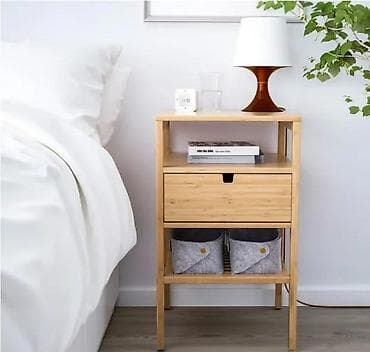 Furniture: Noćni ormarić od bambusa – funkcionalan i moderan - Materijal at lalafo.rs — 1 Furniture: Noćni ormarić od bambusa – funkcionalan i moderan - Materijal — 1
