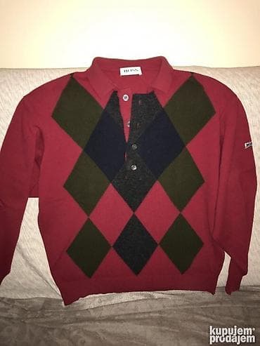 Džemper, XL, Hugo Boss, bоја - Bordo, Vuna na lalafo.rs Džemper, XL, Hugo Boss, bоја - Bordo, Vuna