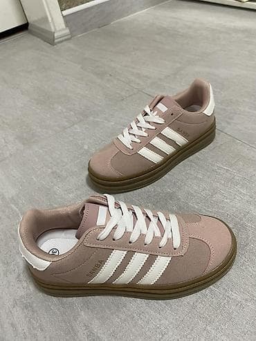 Patike “Sanba” – broj 36 - Boja: puder roze sa belim detaljima - na lalafo.rs — 2 Patike “Sanba” – broj 36 - Boja: puder roze sa belim detaljima - — 2