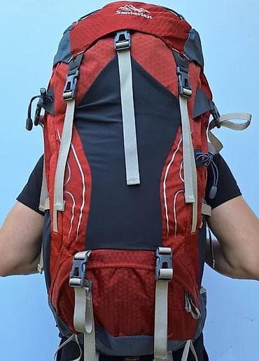 Sports & Leisure: Planinarski ranac Adventure 65L – crveno/crni - Zapremina: 65 litara at lalafo.rs — 6 Sports & Leisure: Planinarski ranac Adventure 65L – crveno/crni - Zapremina: 65 litara — 6