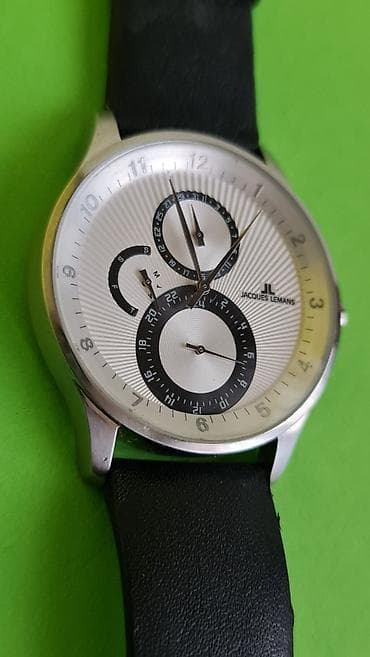 Jacques Lemans muški ručni sat - Model: 1-1235 (natpis na poklopcu) - na lalafo.rs — 2 Jacques Lemans muški ručni sat - Model: 1-1235 (natpis na poklopcu) - — 2