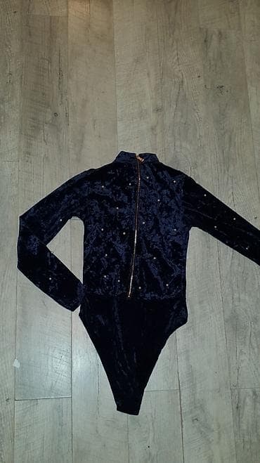 Bodi plisan sa belim biserima.Rajfislus pozadi.Kvalitetan. Teget boja na lalafo.rs — 2 Bodi plisan sa belim biserima.Rajfislus pozadi.Kvalitetan. Teget boja — 2