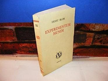 Experimentum mundi ernst bloh 1980 stanje vrlo dobro na lalafo.rs Experimentum mundi ernst bloh 1980 stanje vrlo dobro
