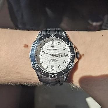 PAGANI DESIGN PD-1685 - 42mm - Bela / Metal - Omega Homage Potpuno na lalafo.rs — 2 PAGANI DESIGN PD-1685 - 42mm - Bela / Metal - Omega Homage Potpuno — 2