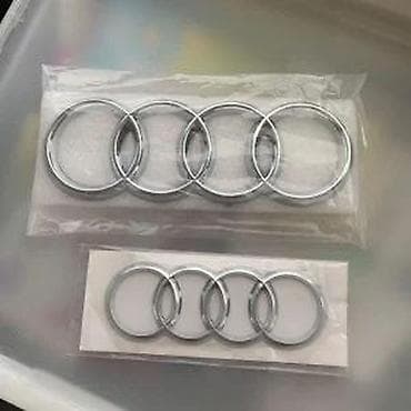Transport: Prednj i zadnji znak Audi. Zamenski znakovi Audi odlicnog kvaliteta. ✨ at lalafo.rs — 2 Transport: Prednj i zadnji znak Audi. Zamenski znakovi Audi odlicnog kvaliteta. ✨ — 2