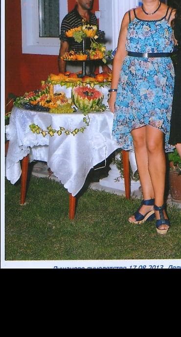 sako laneni: Preslatka haljina, napred kraća,žoržet. Obučena samo jednom za jedan at lalafo.rs — 3 sako laneni: Preslatka haljina, napred kraća,žoržet. Obučena samo jednom za jedan — 3