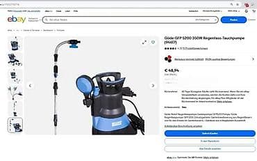 Other garden items: Güde potapajuća pumpa za bunare i bačve – set sa teleskopskim izlaznim at lalafo.rs — 5 Other garden items: Güde potapajuća pumpa za bunare i bačve – set sa teleskopskim izlaznim — 5