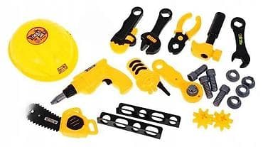 Dečiji set alata – komplet za malog majstora - Višedelni set na lalafo.rs Dečiji set alata – komplet za malog majstora - Višedelni set