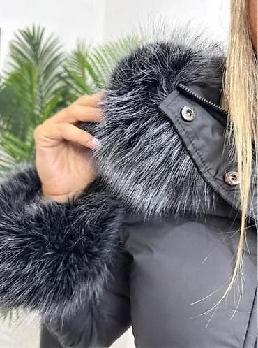 Ženska kratka štepana jakna sa kapuljačom. Ovaj model jakne ima na lalafo.rs — 3 Ženska kratka štepana jakna sa kapuljačom. Ovaj model jakne ima — 3
