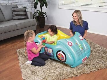 Cena 3499 din Auto Fisher Price Bestway na naduvavanje 119 x 79 x 51cm na lalafo.rs Cena 3499 din Auto Fisher Price Bestway na naduvavanje 119 x 79 x 51cm