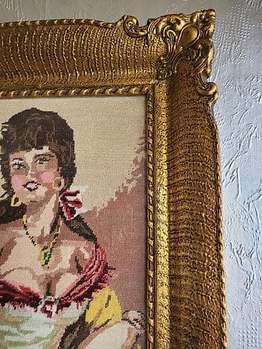 goblena: Goblen stari ciganka bez ostecenja. Stari goblen,bez ostecenja,cena at lalafo.rs — 4 goblena: Goblen stari ciganka bez ostecenja. Stari goblen,bez ostecenja,cena — 4