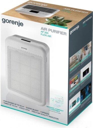 Prečišćivači vazduha: Tajmer: Omogućava gašenje aparata nakon željenog vremena (1-2-4-8 na lalafo.rs — 5 Prečišćivači vazduha: Tajmer: Omogućava gašenje aparata nakon željenog vremena (1-2-4-8 — 5