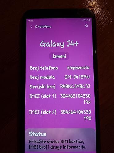 Samsung Galaxy J4+ (crvena boja) - Ekran: 6.0" HD+ (1480×720) at lalafo.rs — 6 Samsung Galaxy J4+ (crvena boja) - Ekran: 6.0" HD+ (1480×720) — 6