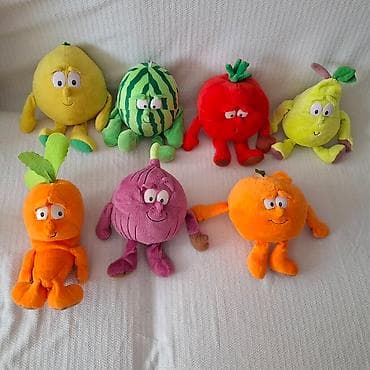 Vita klinci plišane igračke voće i povrće Cena 500 din komad uplata na lalafo.rs Vita klinci plišane igračke voće i povrće Cena 500 din komad uplata