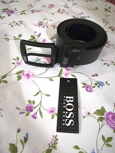 Novi muski kozni markirani kais Hugo Boss sa crnom snalom. Zemlja na lalafo.rs — 3 Novi muski kozni markirani kais Hugo Boss sa crnom snalom. Zemlja — 3