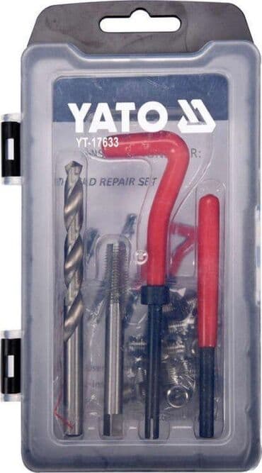 Alat za popravku navoja M8 x1,25 mm 30 kom PROFI YATO Poljska na lalafo.rs Alat za popravku navoja M8 x1,25 mm 30 kom PROFI YATO Poljska