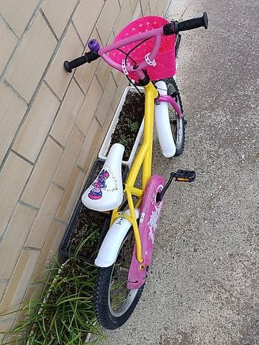 Deciji bicikl zuto-roze 16", za devojcice Decija bicikla zuto-roze za na lalafo.rs — 10 Deciji bicikl zuto-roze 16", za devojcice Decija bicikla zuto-roze za — 10