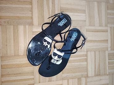 Karl Lagerfeld ženske sandale – gel/jelly model - Boja: crna, sjajna na lalafo.rs — 3 Karl Lagerfeld ženske sandale – gel/jelly model - Boja: crna, sjajna — 3