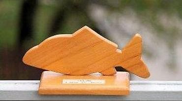 Sport & Hobby: RIBA, drveni trofej. Drveni trofej u obliku ribe sa takmičenja na Tisi at lalafo.rs — 8 Sport & Hobby: RIBA, drveni trofej. Drveni trofej u obliku ribe sa takmičenja na Tisi — 8