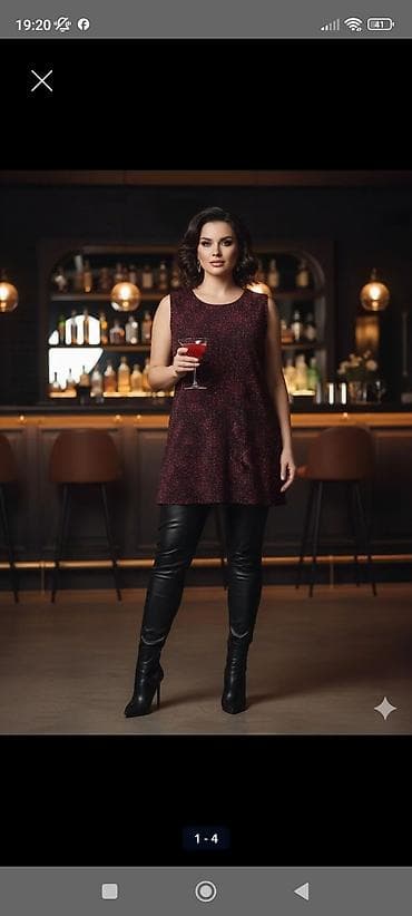 pantalone gina benotti: KappAhl tunika bez rukava – šljokičasti dezen - Brend: KappAhl - na lalafo.rs — 2 pantalone gina benotti: KappAhl tunika bez rukava – šljokičasti dezen - Brend: KappAhl - — 2