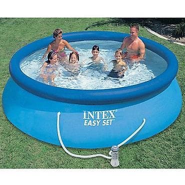 Intex Easy Set samonapuhujući porodični bazen - Tip: nadzemni na lalafo.rs Intex Easy Set samonapuhujući porodični bazen - Tip: nadzemni