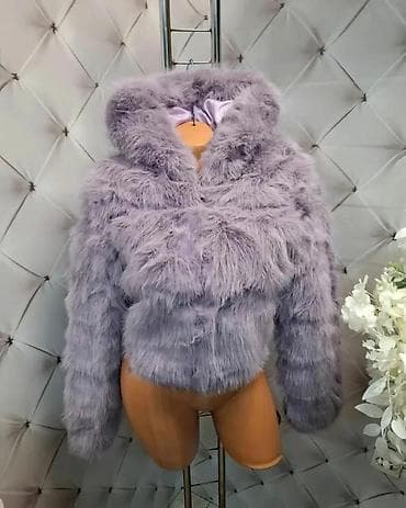Ženska kratka jakna od veštačkog krzna sa kapuljačom - Model: pufnast at lalafo.rs — 7 Ženska kratka jakna od veštačkog krzna sa kapuljačom - Model: pufnast — 7