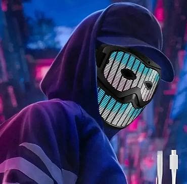 LED svetleća maska za žurke koja radi na senzor Imati svetleću masku na lalafo.rs — 3 LED svetleća maska za žurke koja radi na senzor Imati svetleću masku — 3