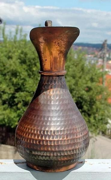 Other: Velike Stare BAKARNE vaze 26 i 25 cm!. Velike stare, autentične at lalafo.rs — 10 Other: Velike Stare BAKARNE vaze 26 i 25 cm!. Velike stare, autentične — 10