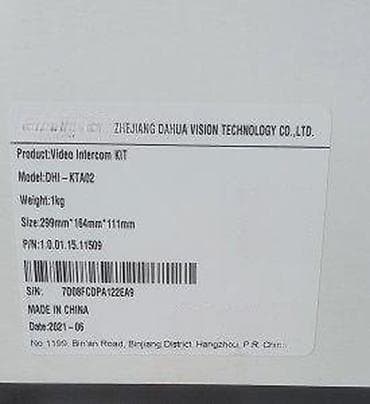 Dahua interfon model DHi-KTA02. Dahua interfon model DHi-KTA02 Kontakt na lalafo.rs — 5 Dahua interfon model DHi-KTA02. Dahua interfon model DHi-KTA02 Kontakt — 5