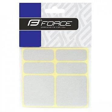Oprema za bicikliste: NALEPNICE FORCE REFLEKTUJUĆE, SET OD 6 KOM., SREBRNE | set od 6 na lalafo.rs — 1 Oprema za bicikliste: NALEPNICE FORCE REFLEKTUJUĆE, SET OD 6 KOM., SREBRNE | set od 6 — 1