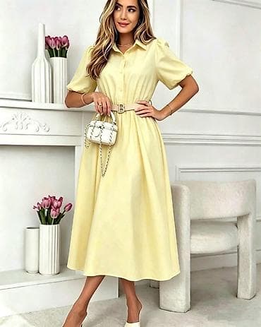 Women's Clothing: 04. Prelepaa haljina + kais
S M L XL
Cena : 3.000 dinara A at lalafo.rs — 1 Women's Clothing: 04. Prelepaa haljina + kais
S M L XL
Cena : 3.000 dinara A — 1