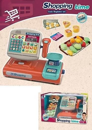 Kreativne i edukativne igračke: Dečiji set kasa – Shopping Time Komplet za igru prodavnice sa na lalafo.rs — 1 Kreativne i edukativne igračke: Dečiji set kasa – Shopping Time Komplet za igru prodavnice sa — 1