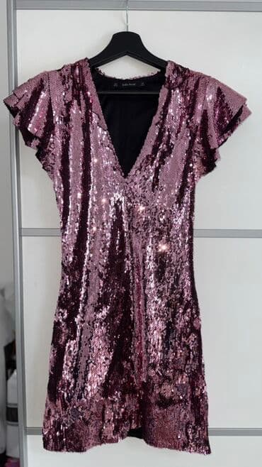 Haljine: Zara XS, S (EU 36), M, bоја - Roze, Koktel, klub, Kratkih rukava na lalafo.rs Haljine: Zara XS, S (EU 36), M, bоја - Roze, Koktel, klub, Kratkih rukava