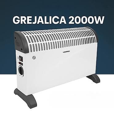 Grejalica VONROC 2000W – konvektorski grejač - Snaga: 2000 W za brzo na lalafo.rs Grejalica VONROC 2000W – konvektorski grejač - Snaga: 2000 W za brzo