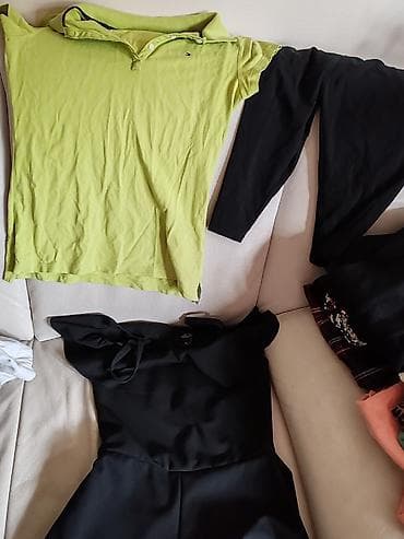 Paket odeće – razni komadi za decu i odrasle - Duks crni sa na lalafo.rs — 7 Paket odeće – razni komadi za decu i odrasle - Duks crni sa — 7