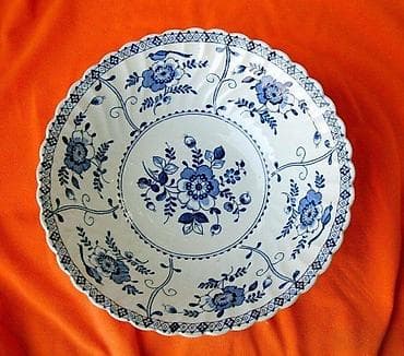 Indies Blue Johnson Brothers Ironstone Floral Swirl Englan. Old na lalafo.rs Indies Blue Johnson Brothers Ironstone Floral Swirl Englan. Old