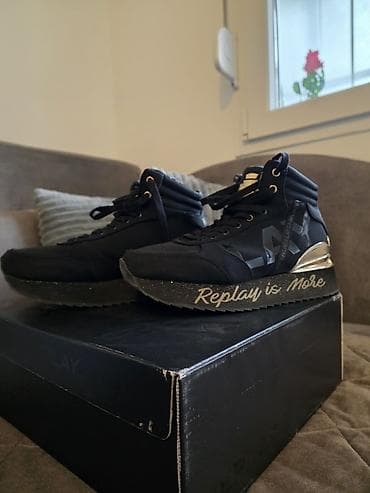 Replay ženske patike – model Penny High - Veličina: 40 (naznačeno na na lalafo.rs — 2 Replay ženske patike – model Penny High - Veličina: 40 (naznačeno na — 2