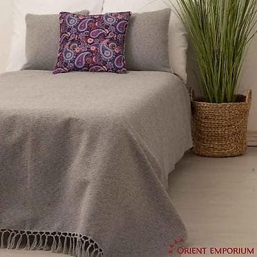 Prekrivač za krevet – jednostavan tkan, sa resama na ivicama - na lalafo.rs — 10 Prekrivač za krevet – jednostavan tkan, sa resama na ivicama - — 10