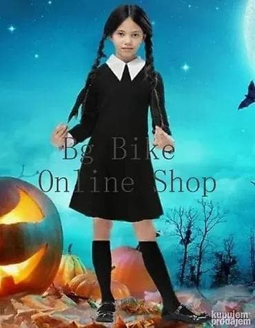 Wednesday Adams family haljina kostim Sreda sa kragnicom. Pre na lalafo.rs — 7 Wednesday Adams family haljina kostim Sreda sa kragnicom. Pre — 7