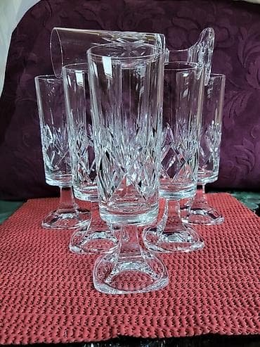 Ostalo: Case kristal rucni rad za vino Italija 1950g+. Case komada 6 u na lalafo.rs — 4 Ostalo: Case kristal rucni rad za vino Italija 1950g+. Case komada 6 u — 4