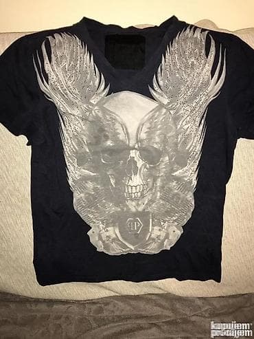 Original PHILLIP PLEIN majica L 100% cotton Ramena 48cm duzina na lalafo.rs Original PHILLIP PLEIN majica L 100% cotton Ramena 48cm duzina