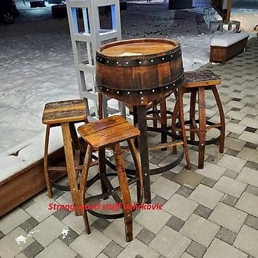 Garnitura za sedenje pravi se od korisceni burica dimenzije: sto od 50 na lalafo.rs — 6 Garnitura za sedenje pravi se od korisceni burica dimenzije: sto od 50 — 6